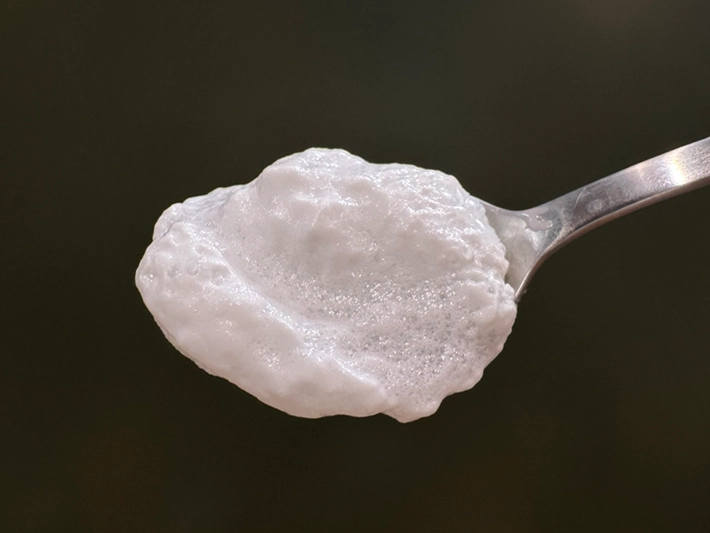 牛乳に三ツ矢サイダーを加えた写真（撮影：grapeフード編集部）