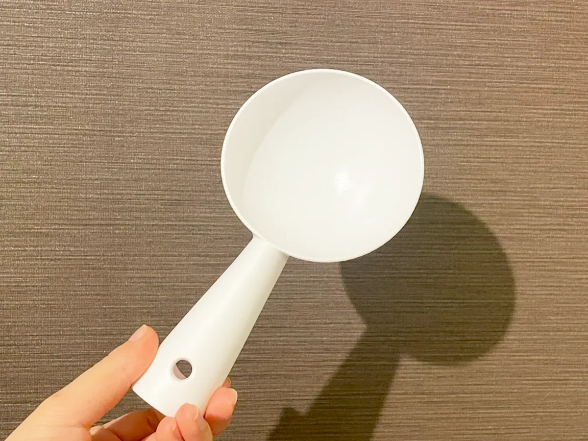 『一気にすくえる！しゃもじ』の写真（撮影：grapeライフハック編集部）