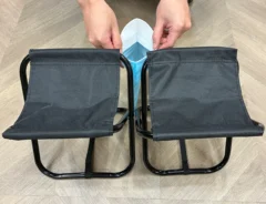 簡易洋式トイレの設置場面（撮影：grapeライフハック編集部）