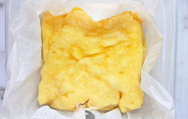 『もちもちおもち蒸しパン』を作る写真（撮影：キジカク）