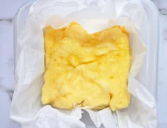 『もちもちおもち蒸しパン』を作る写真（撮影：キジカク）