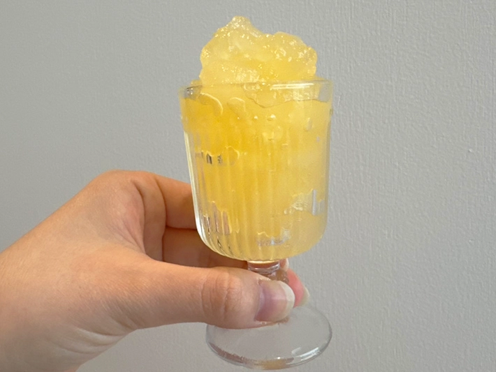 アイスボックスゼリー（撮影：grapeフード編集部）