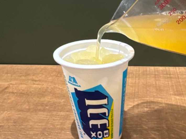 アイスボックスゼリー（撮影：grapeフード編集部）