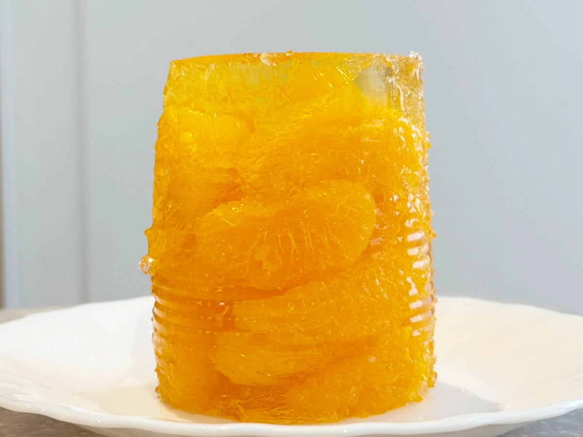 みかんゼリー（撮影：grapeフード編集部）