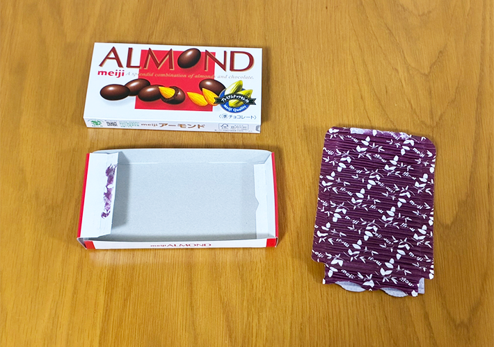 ALMONDの箱の活用写真（撮影：grapeライフハック編集部）