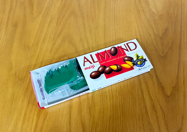ALMONDの箱の活用写真（撮影：grapeライフハック編集部）
