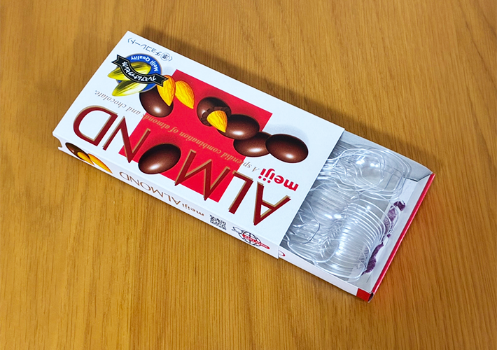 ALMONDの箱の活用写真（撮影：grapeライフハック編集部）