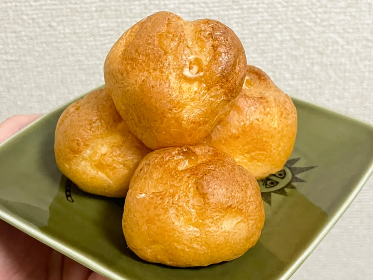 シュークリームの写真（撮影：grapeフード編集部）