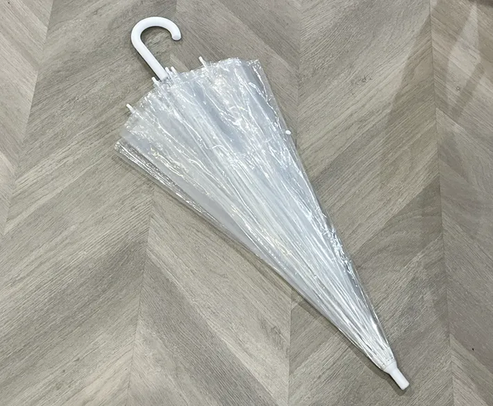 紐でまとめていない傘の写真『ワンタッチバンド』の写真（撮影：grapeライフハック編集部）