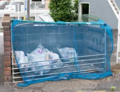 ゴミ捨て場の写真