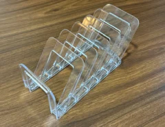 机に置かれたハンカチスタンド（撮影：grapeライフハック編集部）