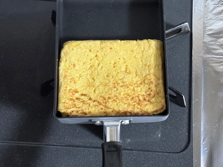 パン粉フレンチトースト（撮影：grapeフード編集部）