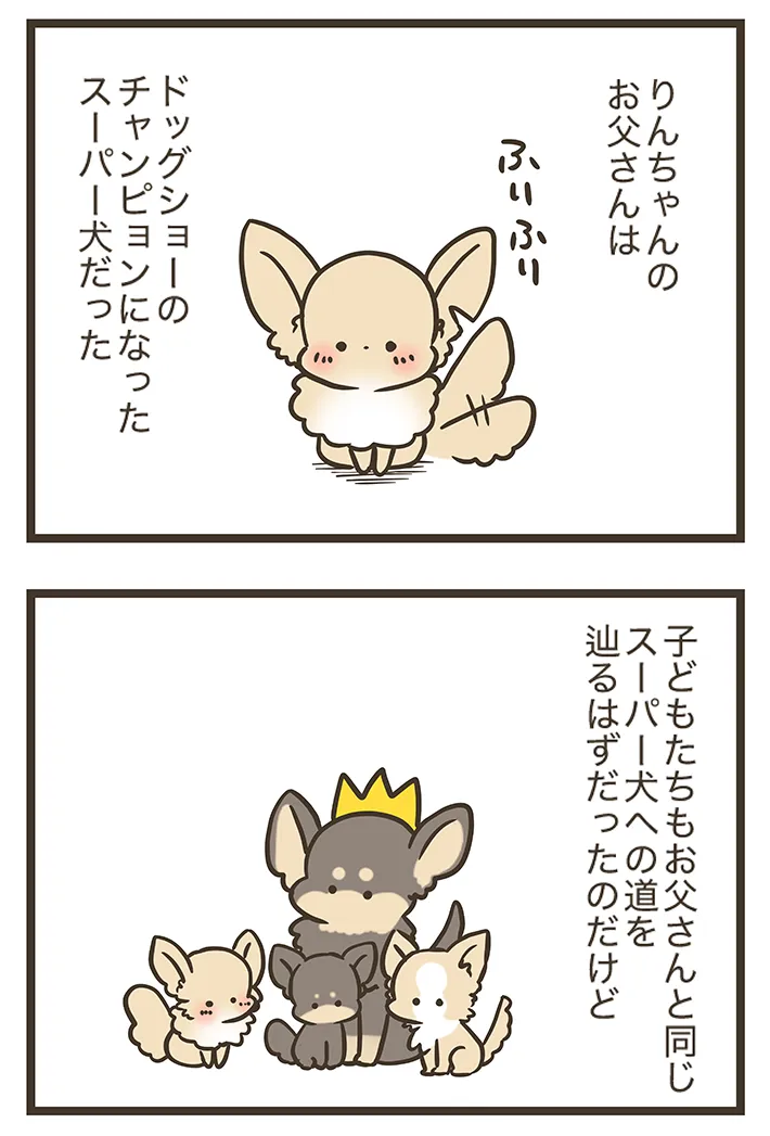 漫画家・なおたろーさんによるエッセイ漫画『おかんとわんこ』の画像