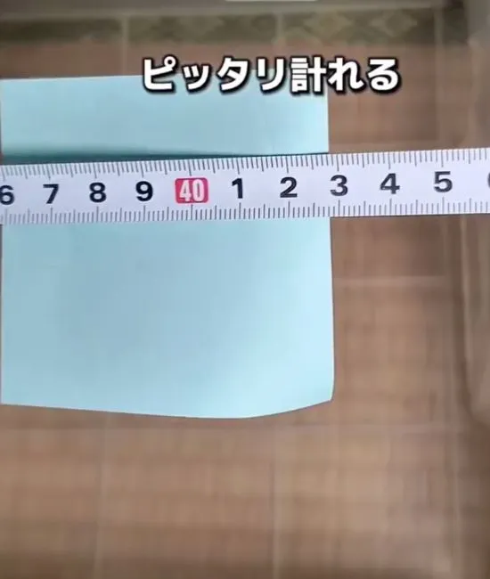 正確に計測できている様子