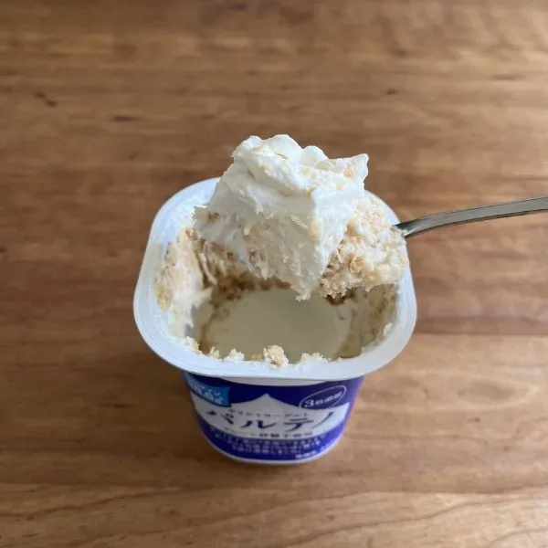 容器から取り出した後の様子（撮影：grapeフード編集部）