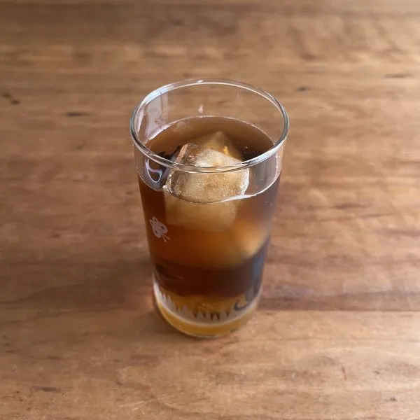 アイスカフェオレの完成イメージ（撮影：grapeライフハック編集部）