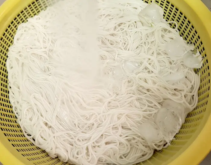 ゆでたそうめん