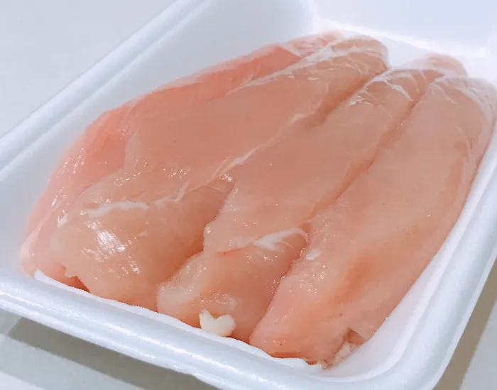 パックに入ったささみ