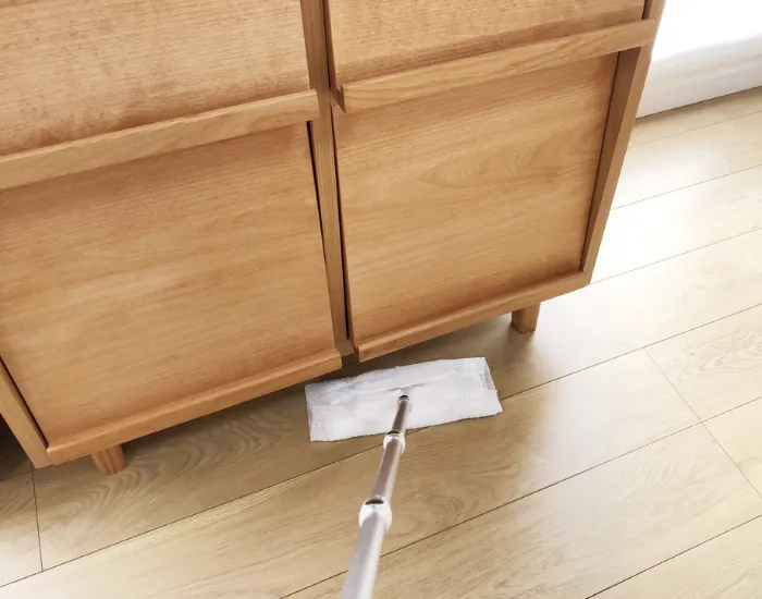 ワイパーをかける様子