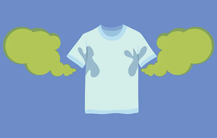 服にカビは生えていないが、カビ臭がする場合