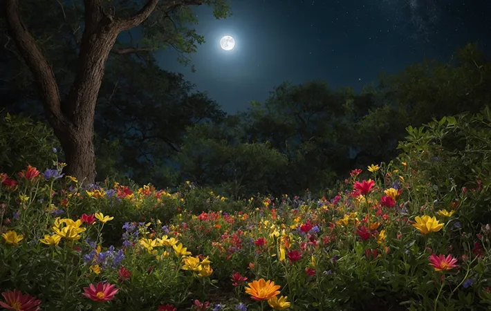 フラワームーンとは？名前の由来と5月の満月について