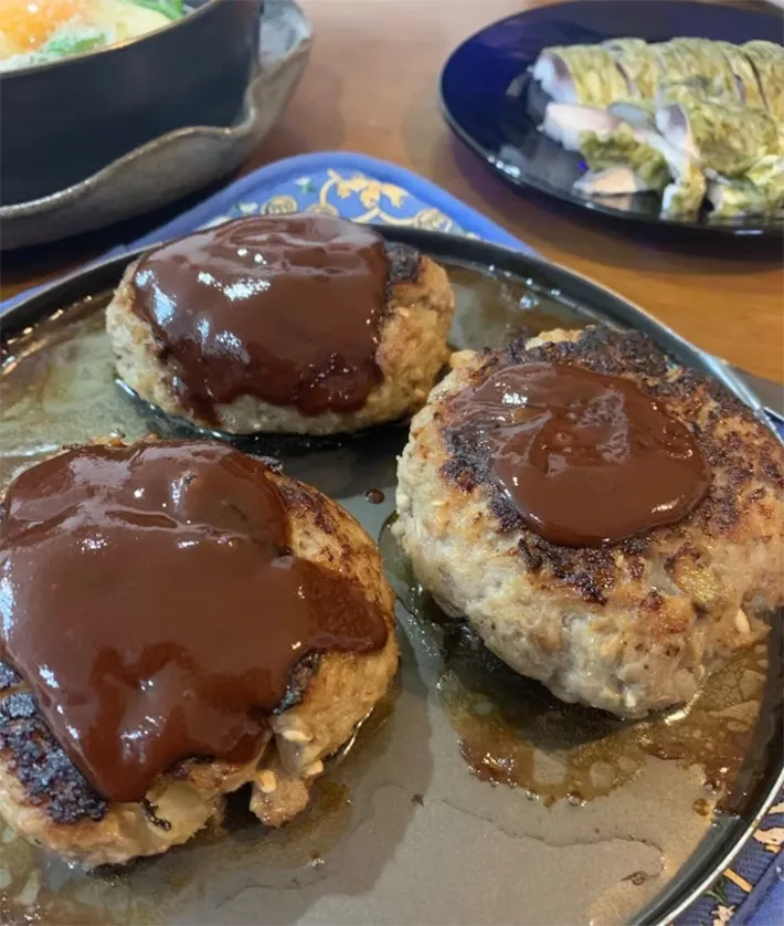 『えのきハンバーグ』の写真