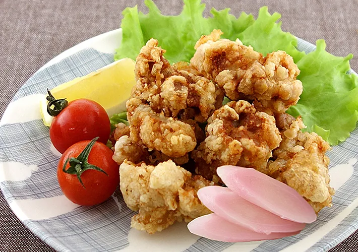 『岩下の新生姜鶏から揚げ』の写真