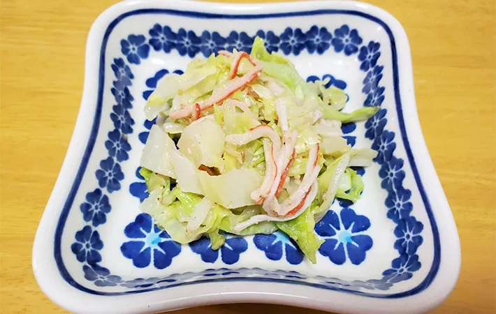 完成して盛りつけた画像（撮影：エニママ）