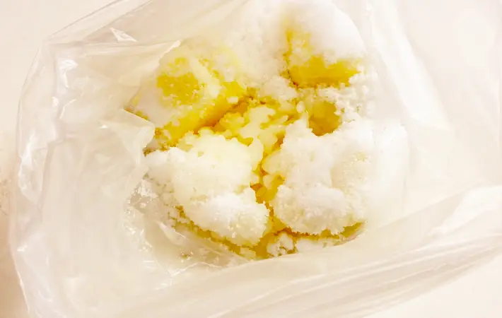 袋に入った材料の画像（撮影：エニママ）