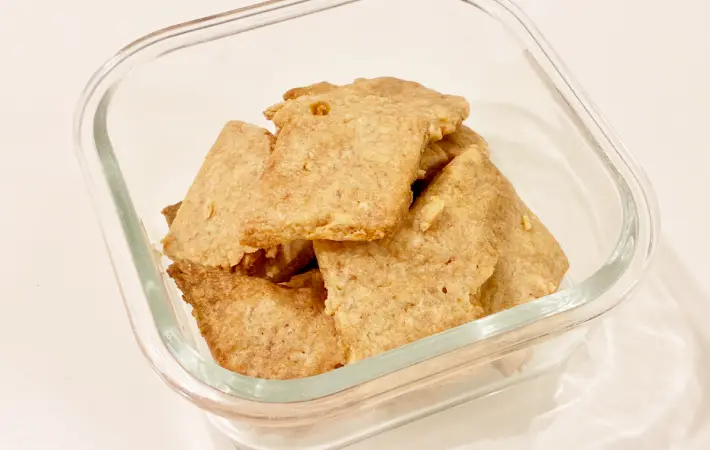 ご飯で作ったクッキーの画像（撮影：エニママ）