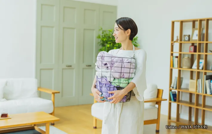 『洗濯 家事』の写真
