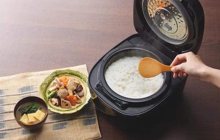 炊飯器の写真