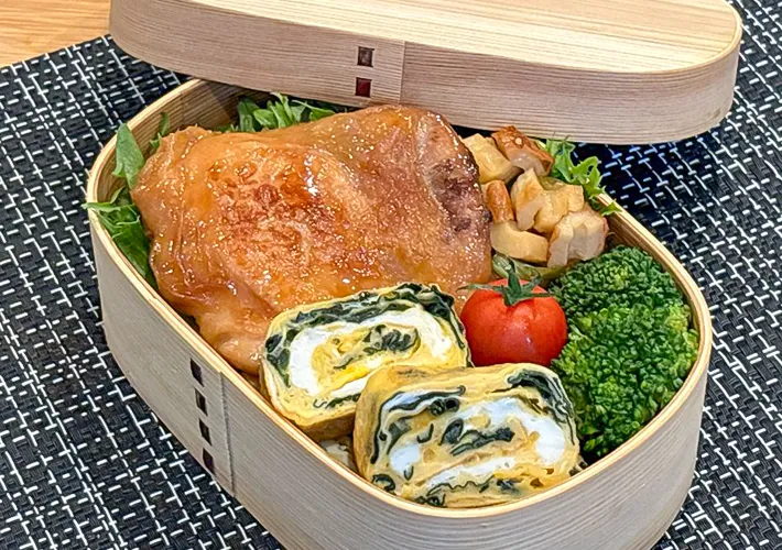 『乾燥ワカメ入り玉子焼き』の完成写真（撮影：キジカク）