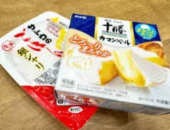 カマンベールチーズとパックご飯（撮影：grapeフード編集部）
