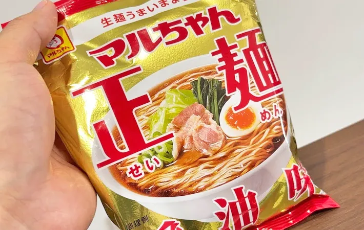 『インスタントの袋ラーメン』の写真（撮影：キジカク）