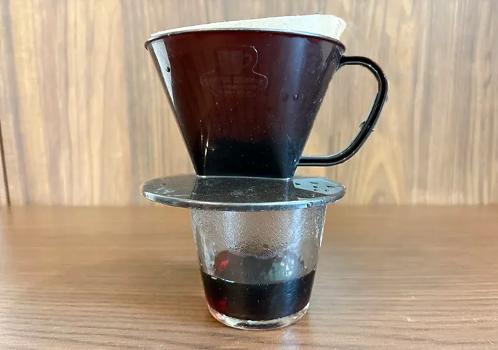 コーヒーを作る写真（撮影：キジカク）