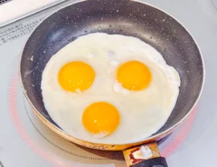 目玉焼きの写真（撮影：キジカク）