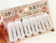 スタンプ洗濯クリップの写真（撮影：grapeライフハック編集部）