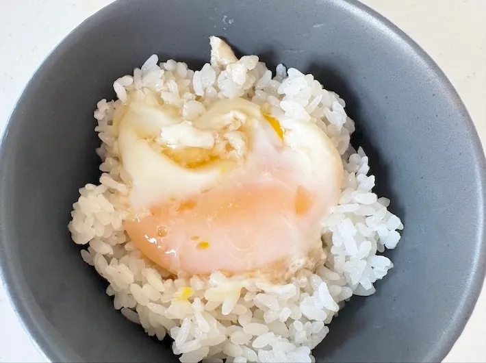 ご飯の上にのせた画像（撮影：エニママ）