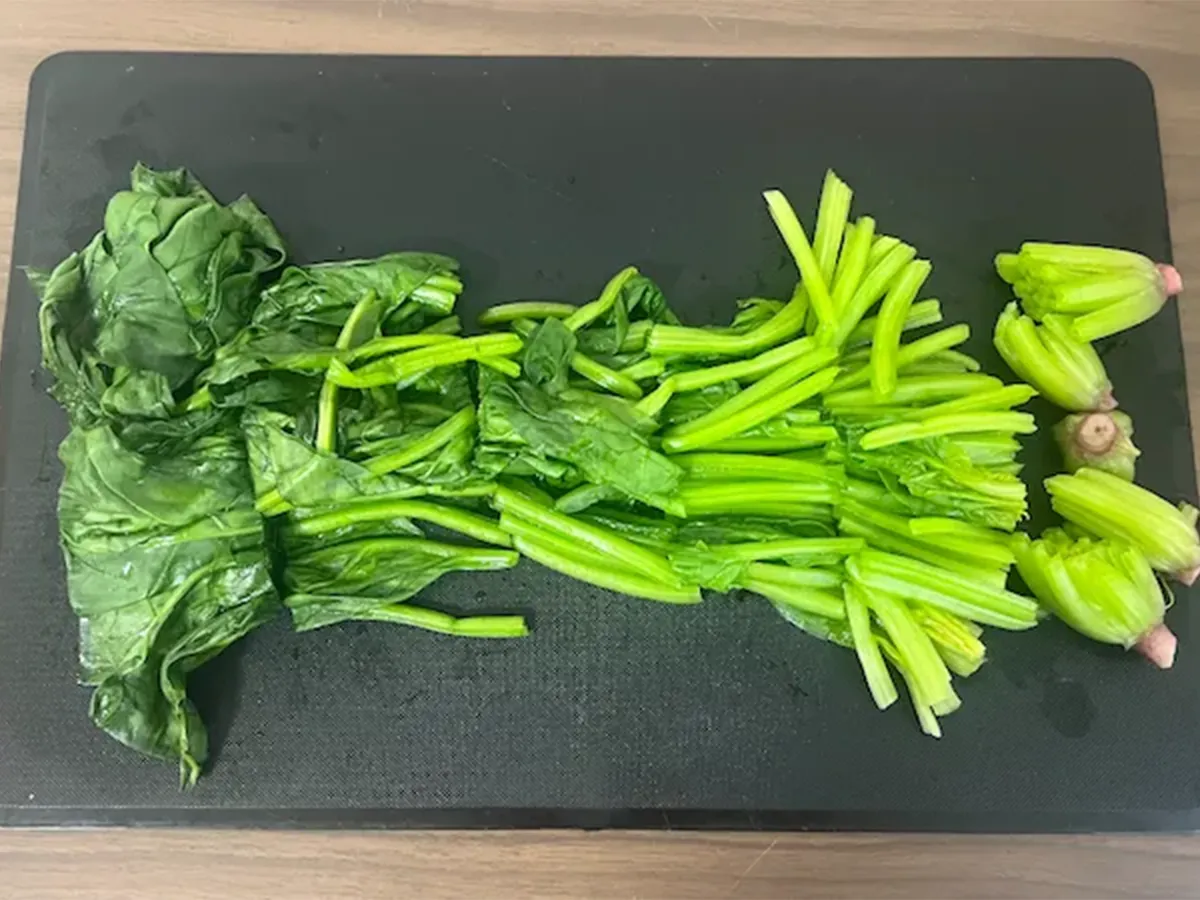 ほうれん草の画像(撮影:エニママ)