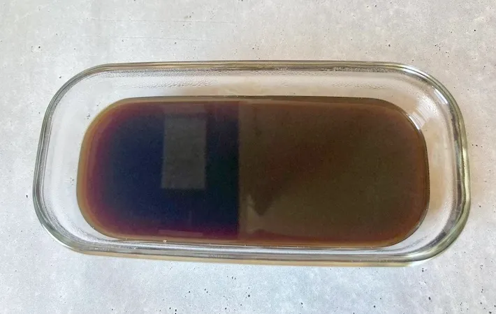 固める前のコーヒーの画像（撮影：エニママ）