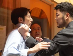 『リボーン ～最後のヒーロー～』に出演する高橋一生さんが写る場面写真