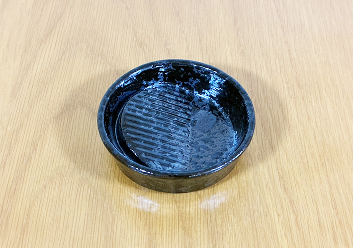 柚子天目刺身醤油小皿の写真（撮影：grapeライフハック編集部）
