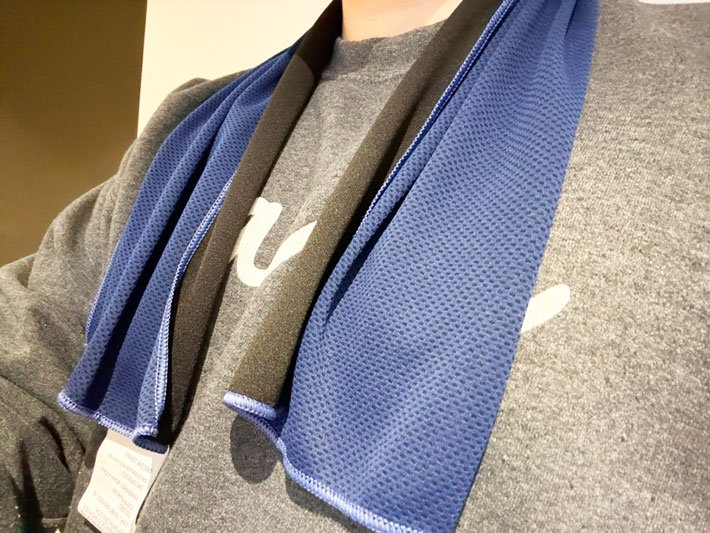 『クールタオル』の写真（撮影：エニママ）