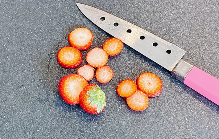『お花パンケーキ』を作る写真（撮影：キジカク）