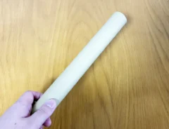 アルミホイルの芯活用写真（撮影：grapeライフハック編集部）