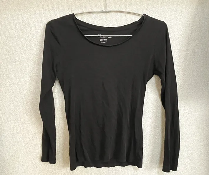 Tシャツの写真（撮影：grapeライフハック編集部）