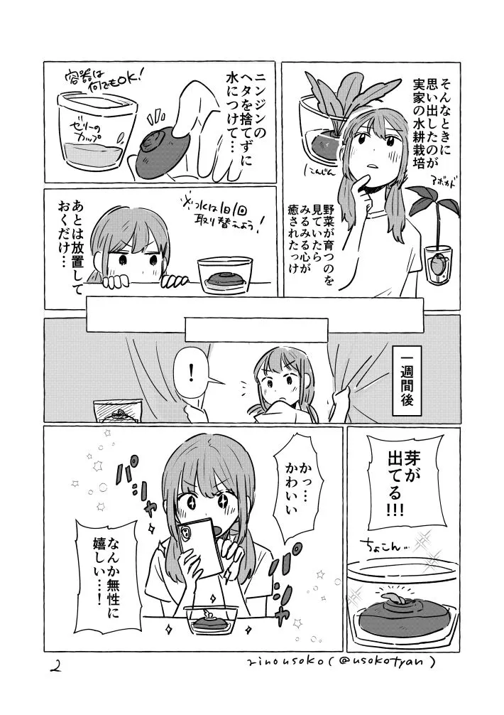 愛乃嘘子さんのエッセイ漫画の画像