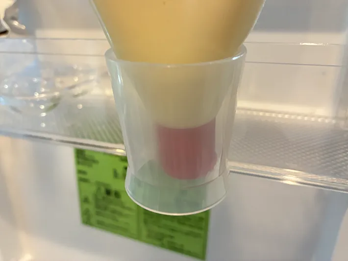 マヨネーズを収納するマヨケチャホルダー（撮影：grapeライフハック編集部）