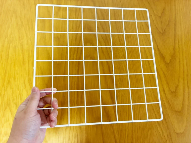 ワイヤーネットの活用写真（撮影：grapeライフハック編集部）